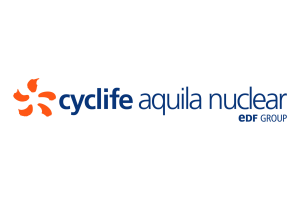 Cyclife Aqulia nuclear Logo